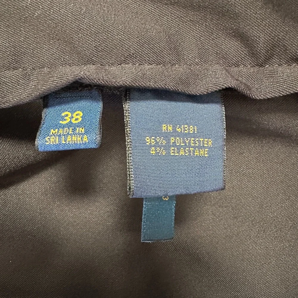 Polo Ralph Lauren Performance Shorts Mens 38 Black‎ Chino Preppy Golf Stretch
